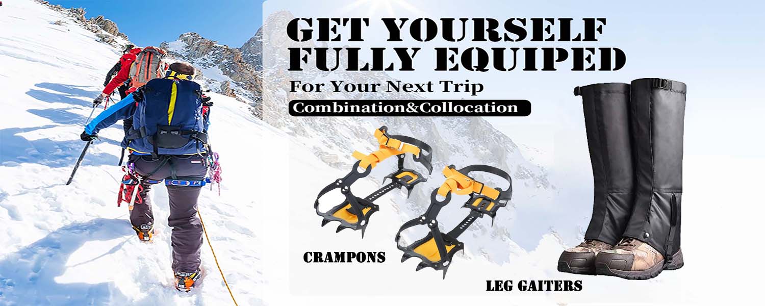 Leg gaiter & Crampons